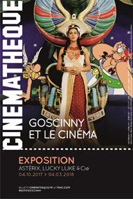 Exposition Goscinny et le cinéma Cinémathèque
