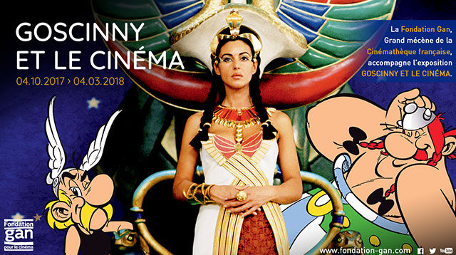 <strong>GOSCINNY ET LE CINÉMA : ASTÉRIX, LUCKY LUKE & CIE, la nouvelle grande exposition de la Cinémathèque française</strong>