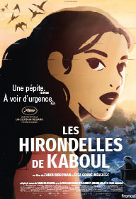 Les hirondelles de Kaboul affiche