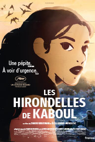 Les hirondelles de Kaboul affiche