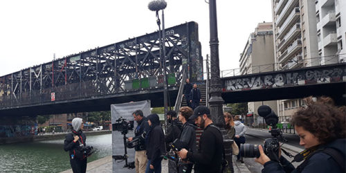 <strong>Sur le tournage du film LES MEILLEURES </strong>