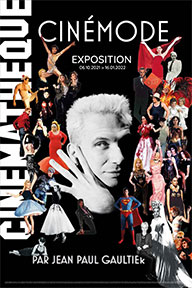 cinémode jean paul gaultier affiche cinémathèque