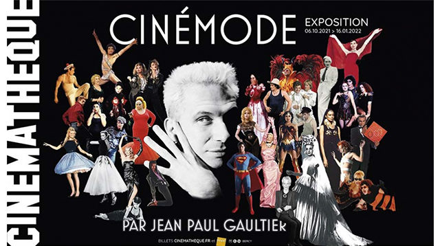 <strong>L’exposition CINÉMODE PAR JEAN PAUL GAULTIER à La Cinémathèque française</strong>