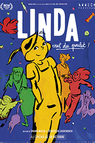 linda veut du poulet affiche